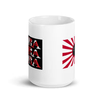 Tora Bomb White glossy mug