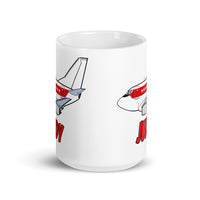 B-737 Janet "Judy" White glossy mug