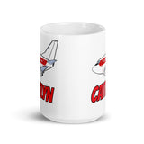 B-737 Janet "Caitlyn" White glossy mug