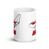 B-737 Janet "Malia" White glossy mug