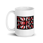 Tora Bomb White glossy mug