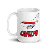 B-737 Janet "Caitlyn" White glossy mug