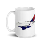 A-350 Mother D White glossy mug