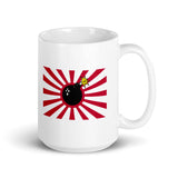 Tora Bomb White glossy mug