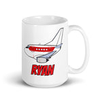B-737 Janet "Ryan" White glossy mug