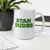 B-737 SEA STAN White glossy mug
