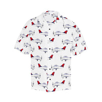 C-172 Mother D White Hawaiian Shirt