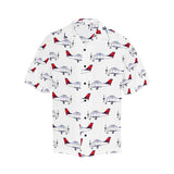 C-172 Mother D White Hawaiian Shirt