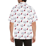 C-172 Mother D White Hawaiian Shirt