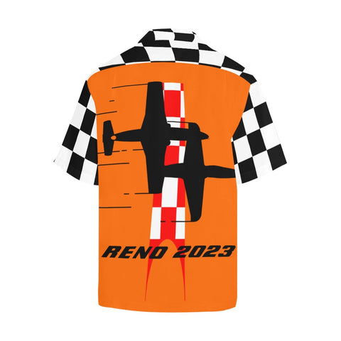 Reno Jets 2023 Orange Hawaiian Shirt
