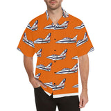 Spirit of America Orange Hawaiian Shirt...Shipping Included!!!