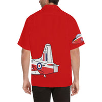 Jet Provost Red Hawaiian Shirt...Shipping Included!!!