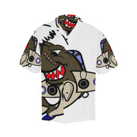 P-40 Shark Attack Hawaiian Shirt...SHIPPING INCLUDED!!!