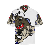 P-40 Shark Attack Hawaiian Shirt...SHIPPING INCLUDED!!!