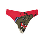 Warhawk Red Women's All Over Print Thongs (Model L30)