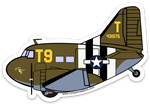 C-47 Southern Cross Sticker