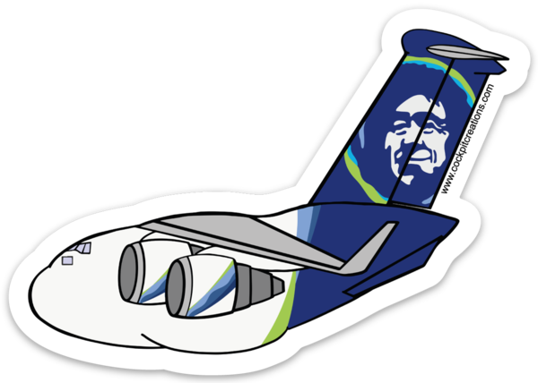 Alaska C-17 Sticker