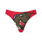 Warhawk Red Women's All Over Print Thongs (Model L30)