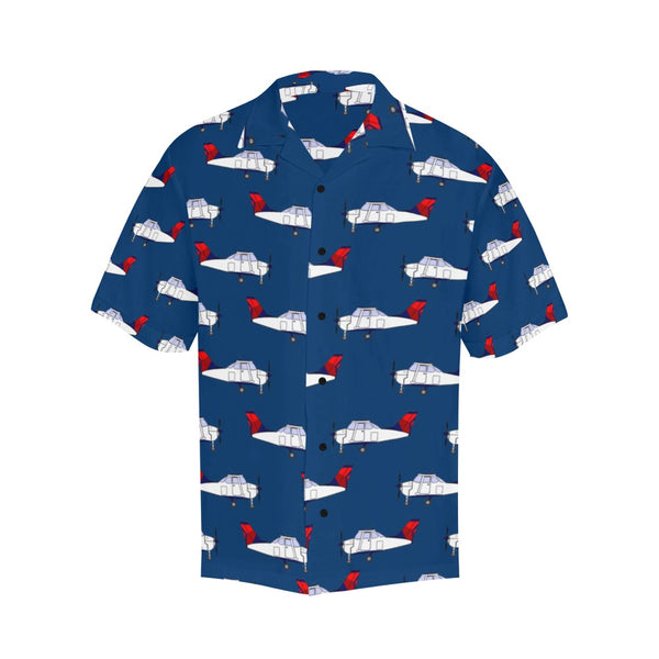 C-172 Mother D Blue Hawaiian Shirt