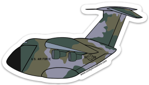 C-5 Camo Sticker