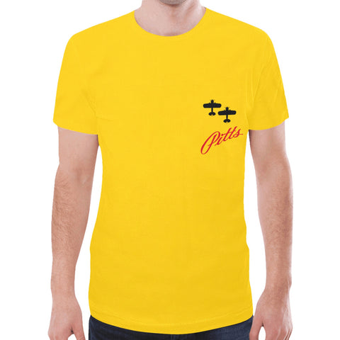 Freedom Flight Team Golden Yellow All Over Print T-shirt