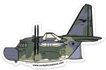 MC-130H Camo Goose Sticker