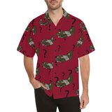 C-47 Hairless Joe Red Hawaiian Shirt...SHIPPING INCLUDED!!!