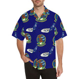 97th Airlift Sq Blue Hawaiian Shirt ...Shipping Included!!!