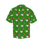 Duck Professional Aviator Green Hawaiian Shirt...Shipping Included!!!