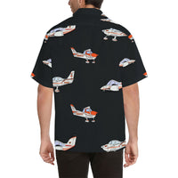 OSU Aircraft Black Hawaiian Shirt