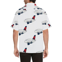 A 320 Mother D White Hawaiian Shirt