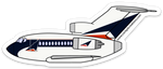 B-727 Mother D Sticker