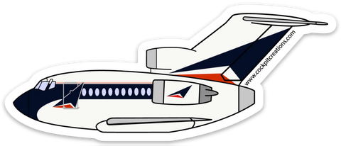 B-727 Mother D Sticker
