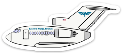 Eastern Wings Airlines 727 Sticker