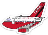 737-200 Lewis Sticker