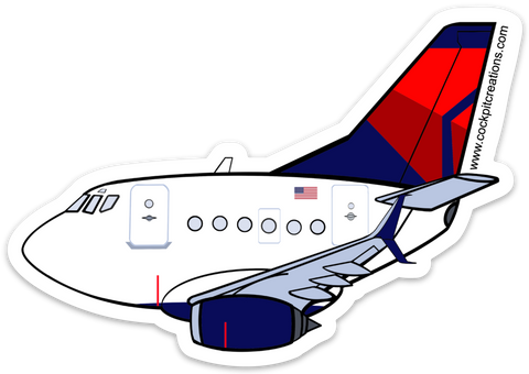 B-737 Scimitar Mother D Sticker
