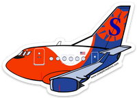 737 Sun Country Sticker