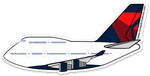 747-400 Mother D Sticker