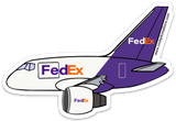 B-757 FedEx Sticker