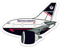 777 Retro BA Sticker