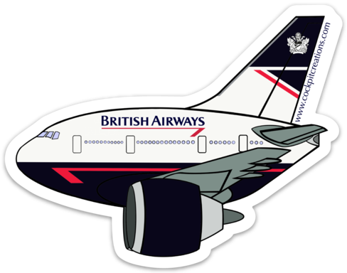 777 Retro BA Sticker