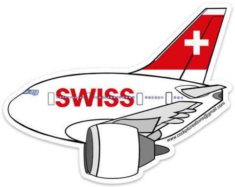 777 SWISS Sticker