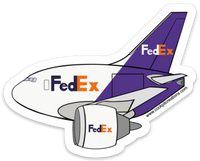 B 777 FedEx Sticker