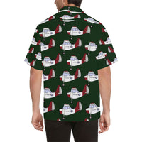 L-19 Dark Green Hawaiian Shirt...Shipping Included!!!