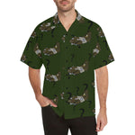 C-47 Hairless Joe Green Hawaiian Shirt...SHIPPING INCLUDED!!!