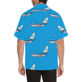 KLM Hawaiian Sky Blue Hawaiian Shirt