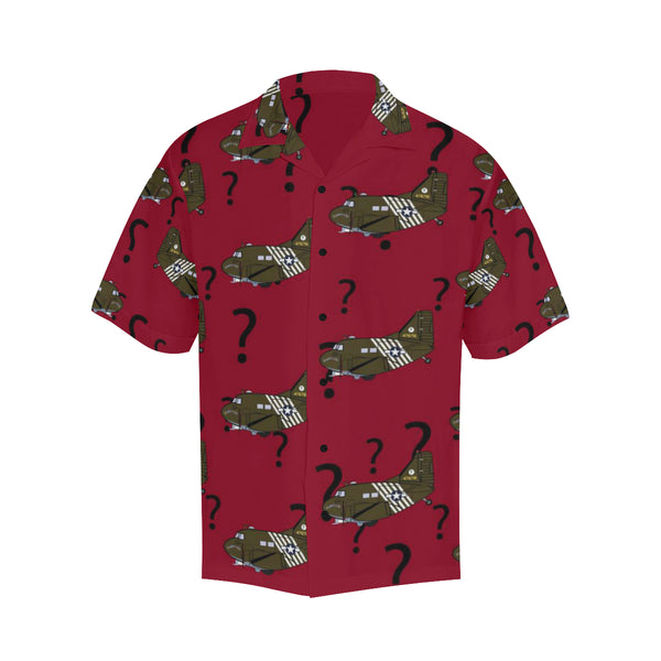 C-47 Hairless Joe Red Hawaiian Shirt