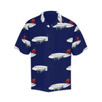 A 320 Mother D Navy Blue Hawaiian Shirt