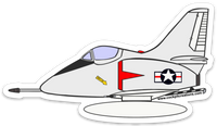 A-4 Skyhawk (with tank) Sticker