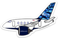 A 220 jetBlue Sticker